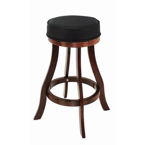 Ram Game Room 30 In. H X 24 In. W Backless Barstool With Swivel - English Tudor BSTL-ET